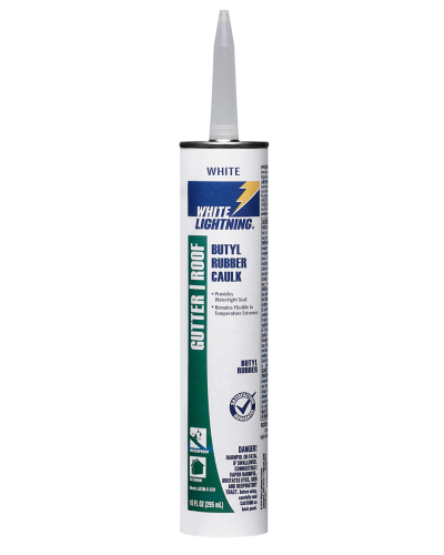 Butyl Rubber Caulk 10Oz White