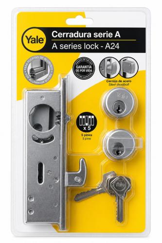 Deadbolt Kit Silver A24