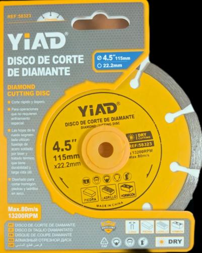 Diamond Cutting Disc 4.5"