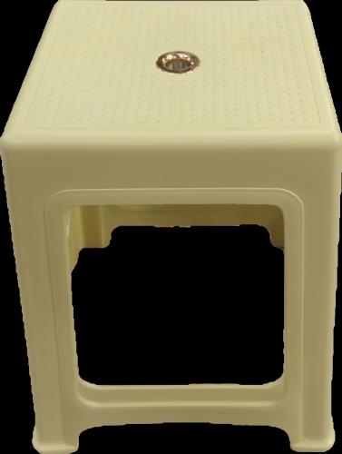 Yellow Stool 10W"x 11L"x 18H"