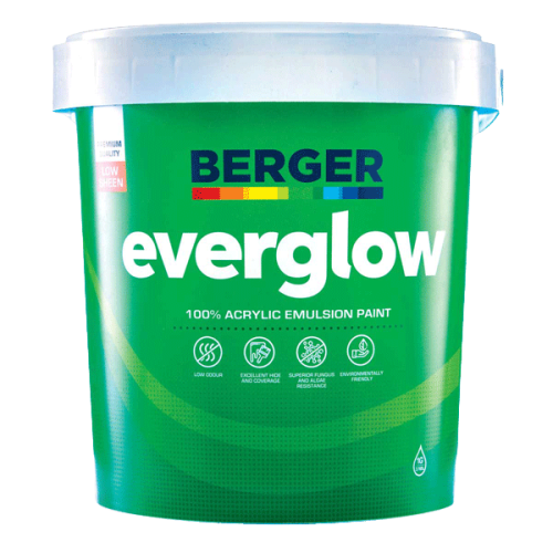 Berger Everglow White Low Sheen 5 Gallon