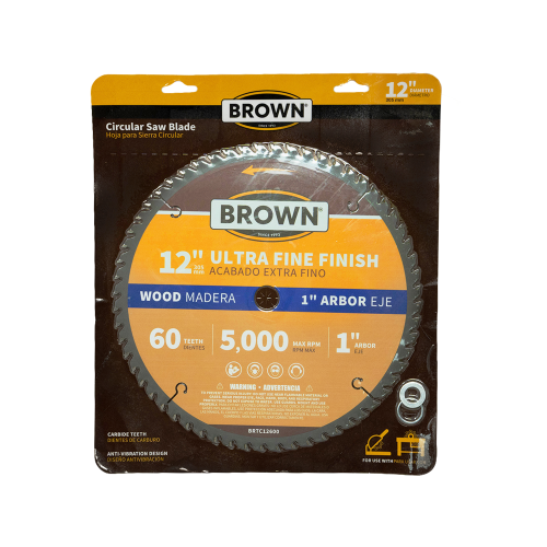 Saw Blade 12" 60T Carbide Tip