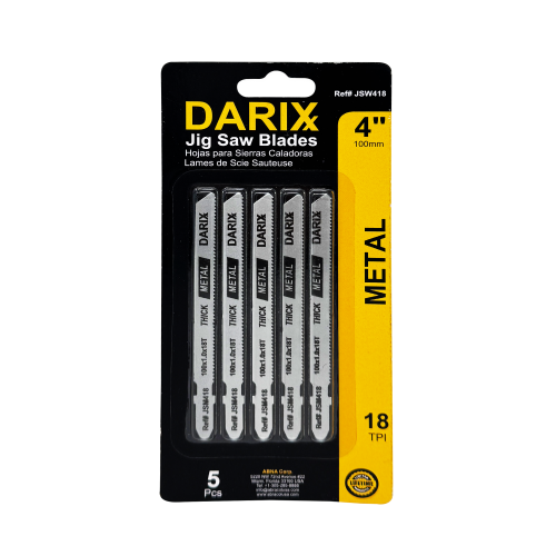 Jig Saw Blade 4" 5pcs