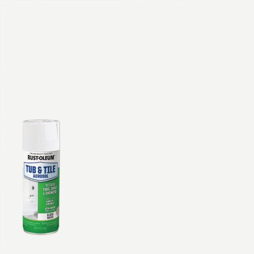 Tub & Tile Touch-Up Spray Paint Gloss White 12oz