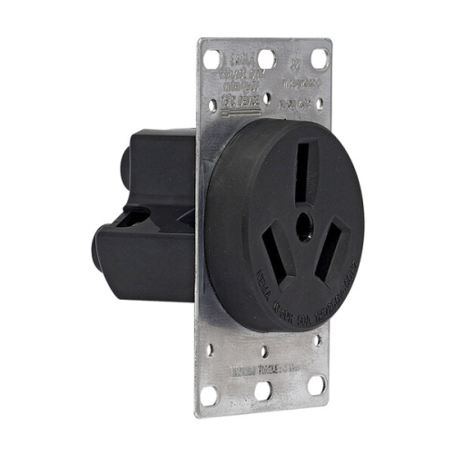 Female Flush Receptacle 50A