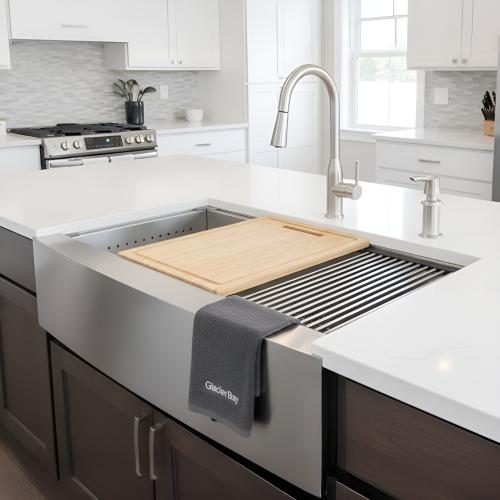 Farmhouse Single Kitchen Sink SS