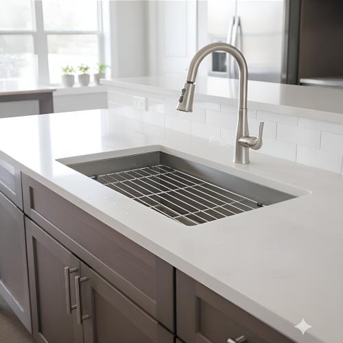 Undermount Kitchen Sink SS Basin 36"x 19"x 9"