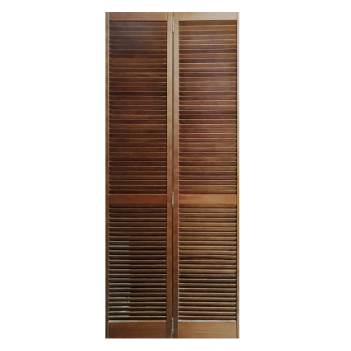Bifold Door 24in  Wood Brown