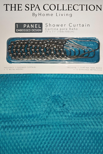 Embossed Shower Curtain
