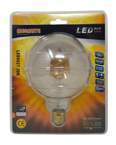 LED Bulb E27 5W 500lm