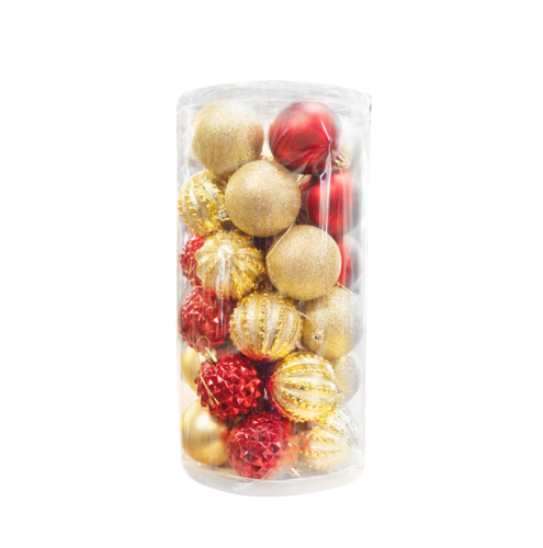 Christmas Balls Decor Red/Gold