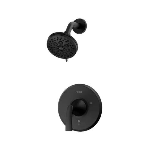 Shower Valve Karci Black 1 Handle