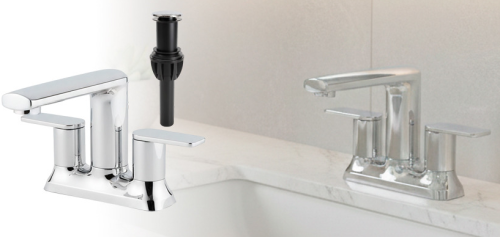 Bathroom Faucet Sena Chrome 4"