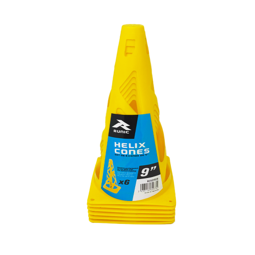 Plastic Cone 9in  6pk
