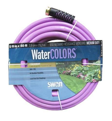 Hose Garden 5/8x50' Light Purple