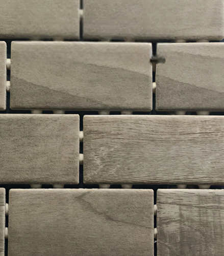 Tile 12x12 Emblem Cafe BrickJ