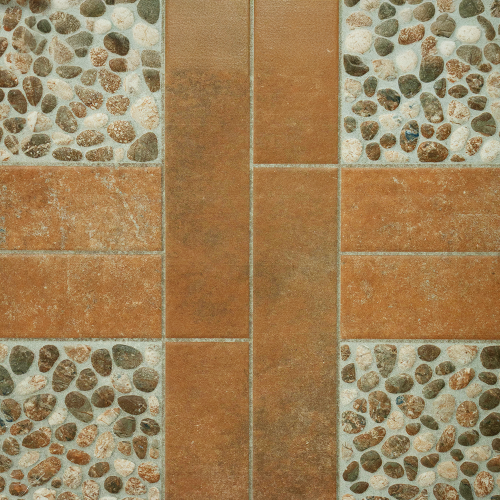 Floor 18in x18in  Tanger Rojo 8pcs