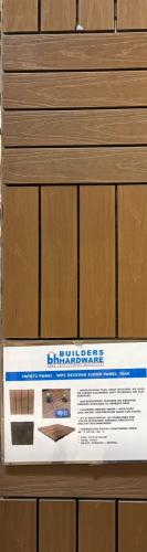 PVC Deck Floor-Panel Teak 11pc