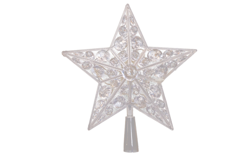 Christmas Tree Top Light Star 17cm