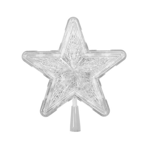 Christmas Tree Top Light Star Warm White