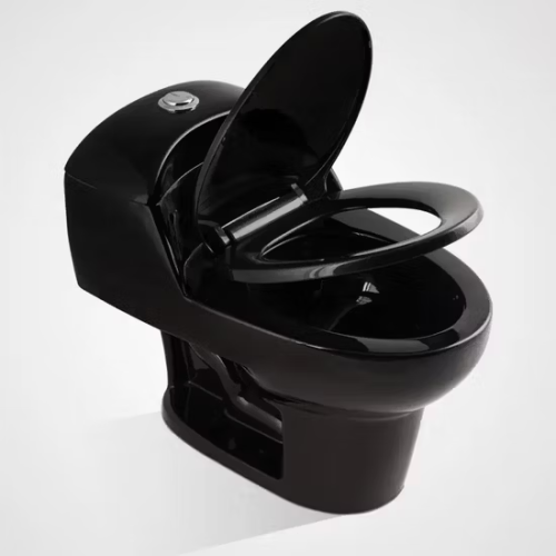 Toilet S-trap Black