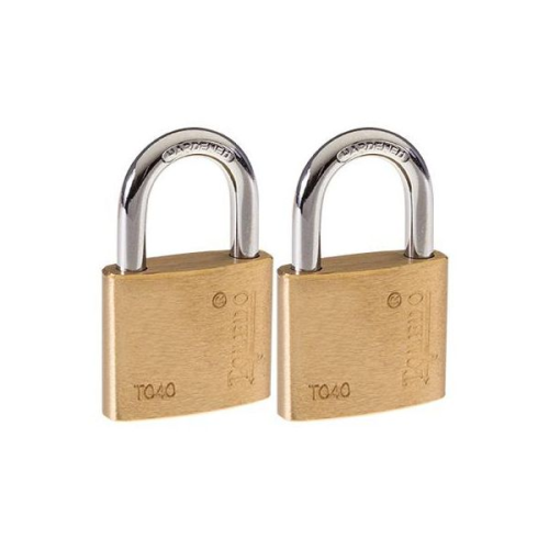 Padlock Keyalike 40mm Brass 2pl