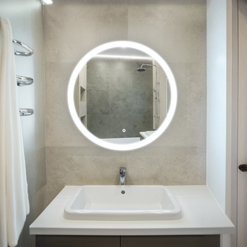 LED Mirror Round 24"x24" Dimmable