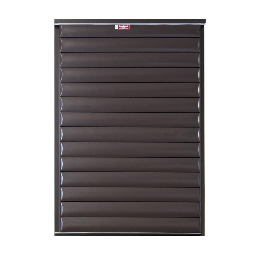Wind Ful Alu 30"Wx57 1/2"H Br