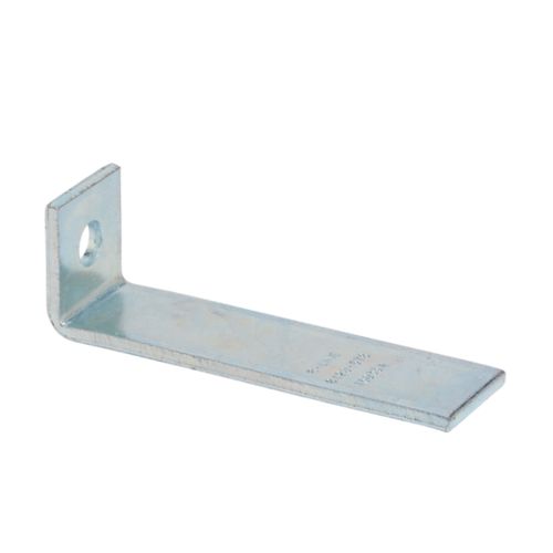 1 7/8 x 9 7/8 1 HOLE CORNER ANGLE ELECTROPLATED ZINC