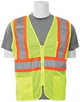 S383P XX-LARGE SAFETY VEST CLASS 2 LIME