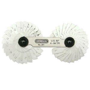 SCREW PITCH GAUGE 51 PITCHES 4 - 84