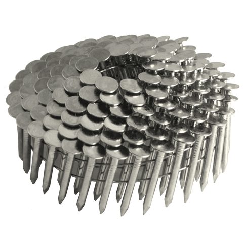 .120 x 1 1/4 SMOOTH SHANK ELECTROGALVANIZED COIL NAIL [7200 CARTON]