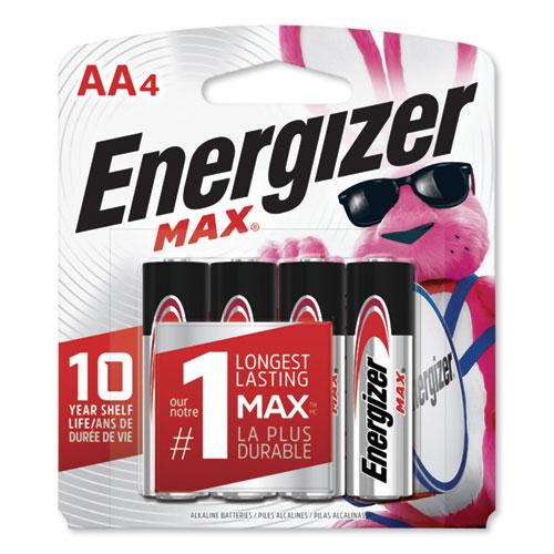 Energizer Max Plus Alk AA Batteries (Pkt4)