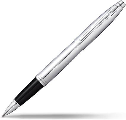 Cross Satin Chrome with Polished Chrome Rollerball Pen