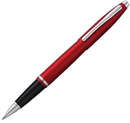 Cross Calais™ Matte Metallic Red w/Polished Chrome Appointments Selectip Rollerball Pen