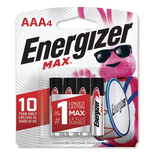 Energizer Max Plus Alk AAA Batteries (Pkt4)