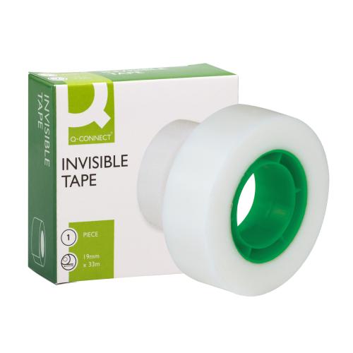 Q-Connect Invisible Tape 19mm x 33 m