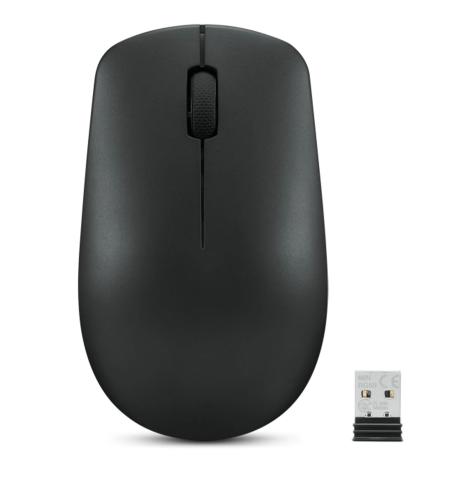 Lenovo 530 Full-Size Wireless Mouse – Black