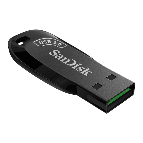 SanDisk Ultra Shift 64GB USB 3.2 Flash Drive Black Z410