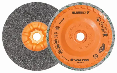 BLENDEX U CUP: 4.5"x5/8-11