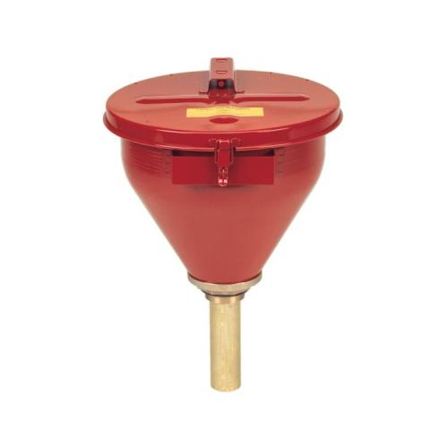 LG RED STEEL DRUM FUNNEL W/6' FLAME