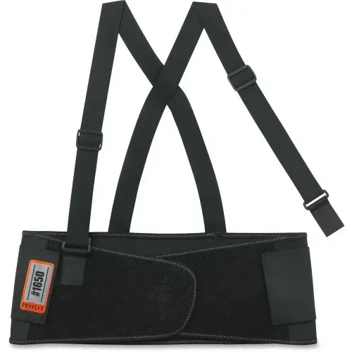 #1650 SMALL BLACK PROFLEX BACK SUPPORT