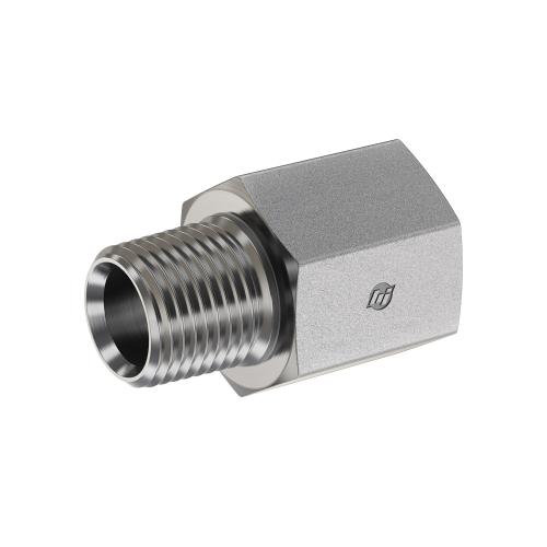 STEEL STRAIGHT ADAPTER