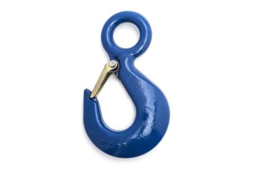 EYE HOIST HOOK W/LATCH PL