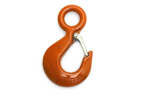 ALLOY EYE HOIST HOOK W/LA