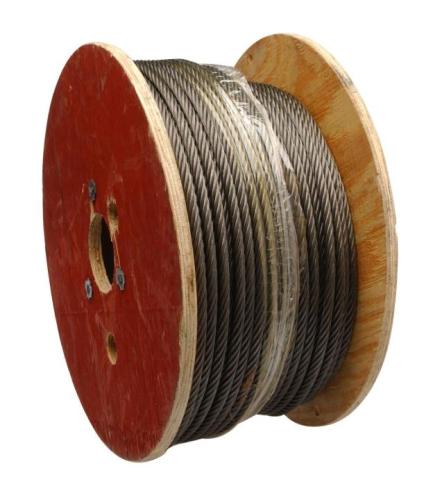 WIRE ROPE 3/8X250' 6X19 (