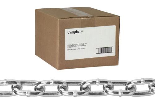 MACH CHAIN ST/LK 2/0 Z/P 100'CT