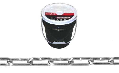 COIL CHAIN ST/LK 2/0 Z/P 400'PL