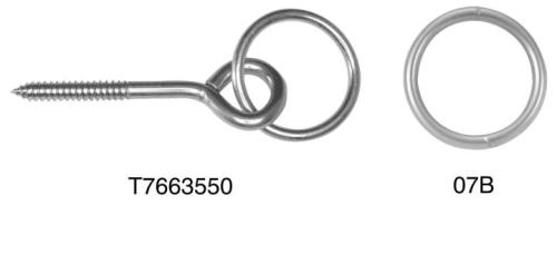 RING WELDED #4 1-1/4"" TA