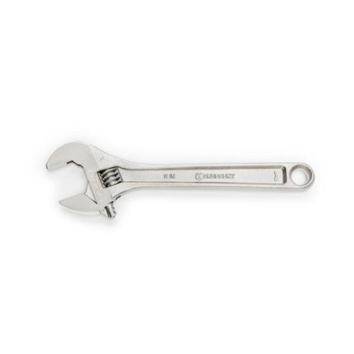 ADJ WRENCH 8"" CHROME"